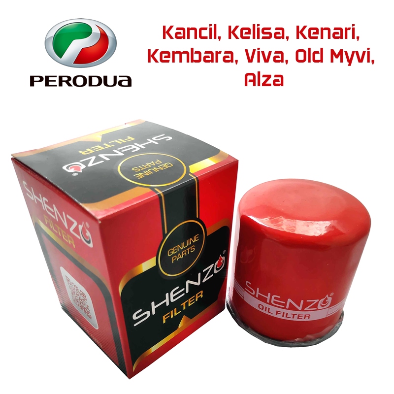 (for Perodua Models) Shenzo High Flow Oil Filter - Shenzo 