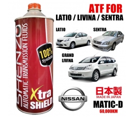 (Nissan Grand Livina Matic-D) - Shenzo High Performance ATF/Gear Oil