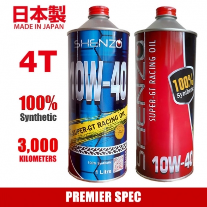 Shenzo Racing Oil Motorcycle 10W40 Premier Spec