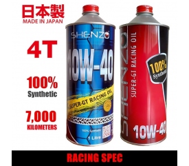 Shenzo Racing Oil Motorcycle 10W40 Racing Spec