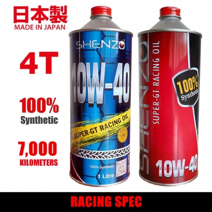 Shenzo Racing Oil Motorcycle 10W40 Racing Spec