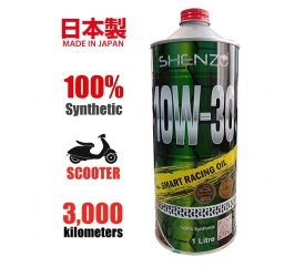 Shenzo Scooter 10W30 100% Synthetic Racing Oil (1L)