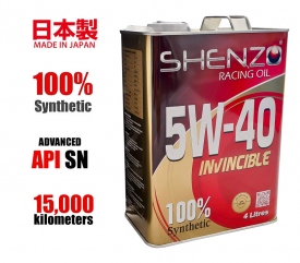 Shenzo Racing Oil 5w40 100% Synthetic Japan Engine Oil
