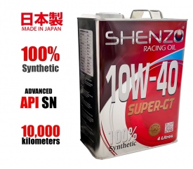 Shenzo Racing Oil 10w40 100% Synthetic Japan Engine Oil