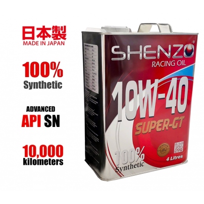 Shenzo Racing Oil 10w40 100% Synthetic Japan Engine Oil